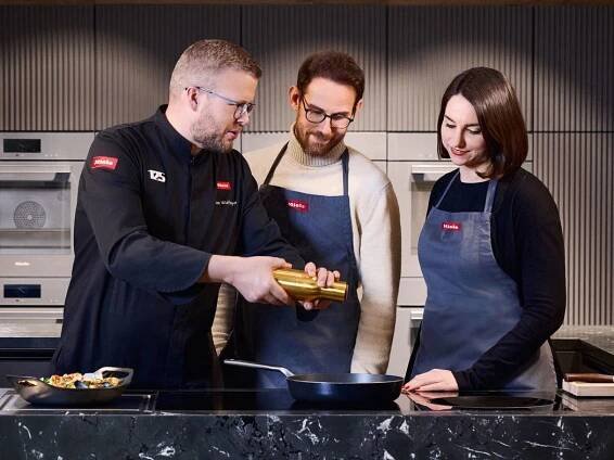 Fine Dining mit »Miele«: Fünf-Gänge, feine Weine und innovative Küchentechnologie