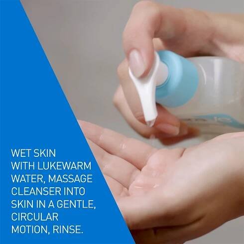 CeraVe Cleansers SA Smoothing Cleanser čisticí a zjemňující gel pro normální a suchou pokožku