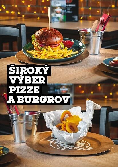Jedálny a nápojový lístok - Mamut Pub Revúca 