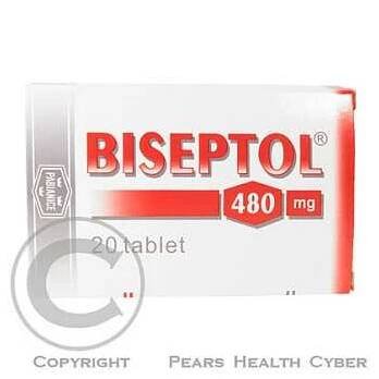 BISEPTOL 480  20X480MG Tablety (Bakteriální infekce)