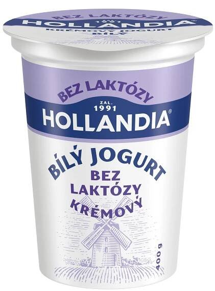 Hollandia Krémový jogurt bílý 0,01% laktózy