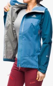 GORE TEX bunda dámská Mountain Equipment Saltoro Jacket - stellar blue/majolica blue