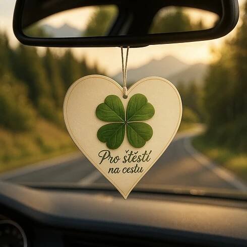 Pro štěstí na cestu vůně do auta
