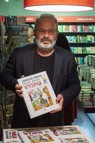Křest Velké knihy vtipu | Jaroslav Kerles