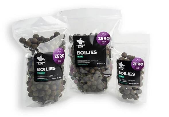 Boilies ZERO chilli-pepř od CARPSONBAITS