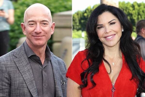 Jeff Bezos and Lauren Sanchez