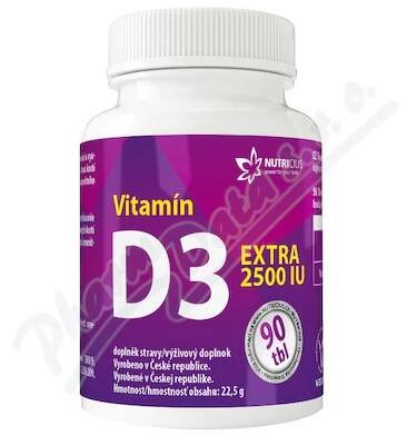 Nutricius Vitamín D3 EXTRA 2500IU 90 tablet