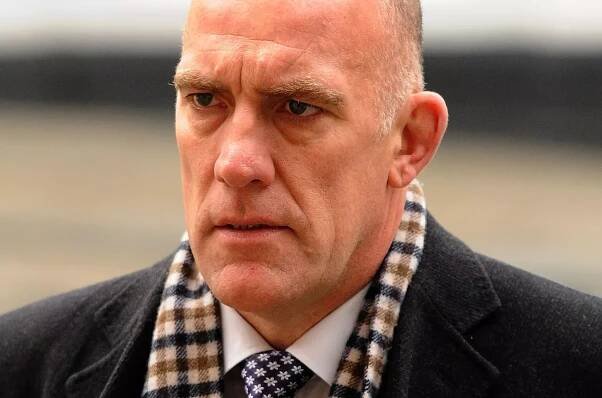 Mark Bissell of Thames Valley police arrives for the inquest into the death of Russian oligarch Boris Berezovsky