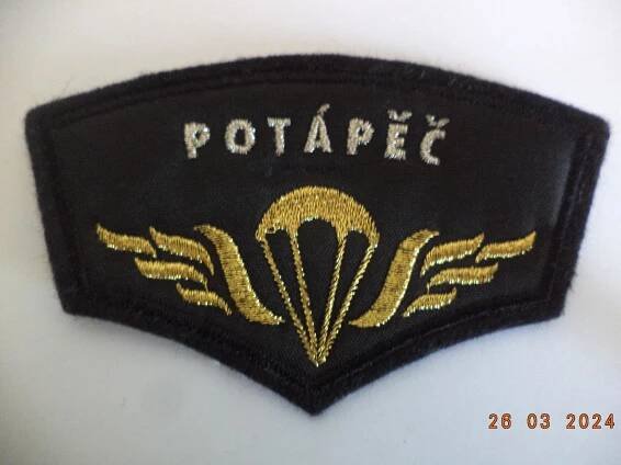 AČR -VÚ 8280 Prostějov-nášivka-armáda-potápěč-para-průzkum-výsadkář - Sběratelství