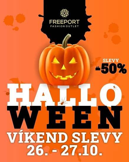 🎃 Víkend slev + Halloween🎃