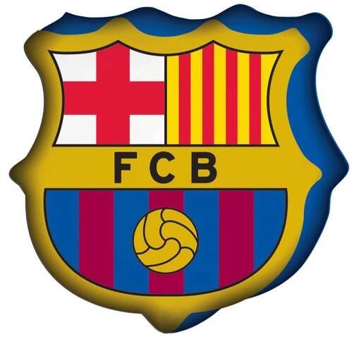 Dětský polštářek FC Barcelona Logo