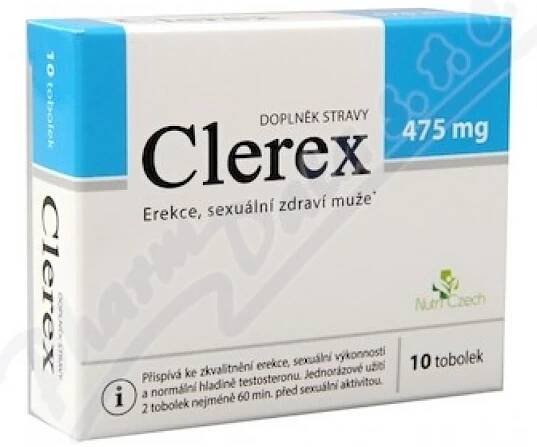 Clerex pro muže 475mg 10 tablet