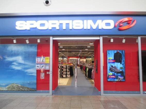 SPORTISIMO České Budějovice : Nákupní centrum Géčko