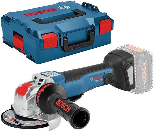 Ivo GRANDIČ - Brusky, řezačky, hoblíky - Bosch - Bosch GWX 18V-10 PC aku úhlová bruska s X-LOCK, 125mm, 06017B0700 bez aku