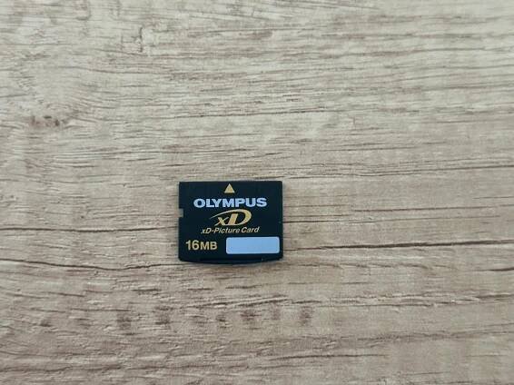 Paměťová karta Olympus xD - Picture Card 16 MB - Elektro