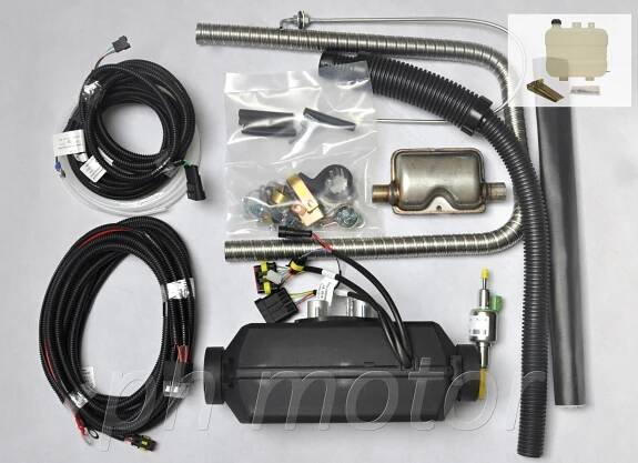 Autoterm Planar 2D 24V bez ovládacího prvku + nádrž 7,5l