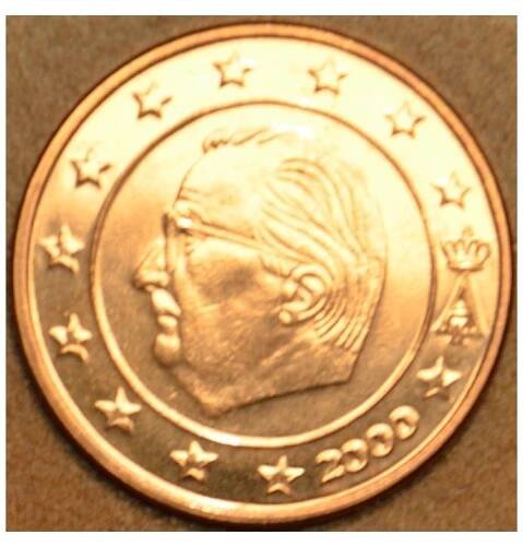 Euromince mince 1 cent Belgicko 2000 (UNC)