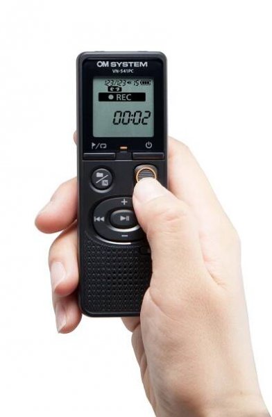 Digitální záznamník OM SYSTEM VN-541PC black | PENTA CZ