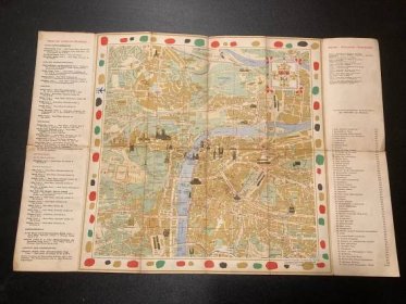 Stará mapa průvodce Praha  - Staré mapy a veduty