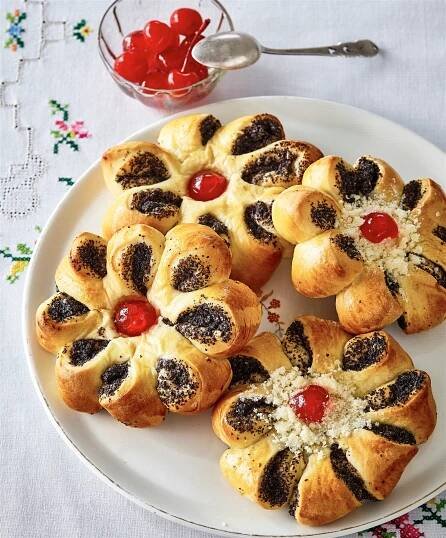 RECEPT DNE: Makové kytičky