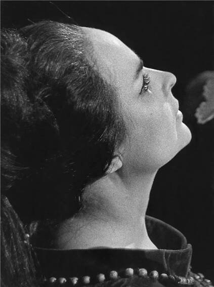 Don Juan - 21.04.1967, Naděžda Gajerová (Doňa Isabela de Sandris) Foto: Jaromír Svoboda