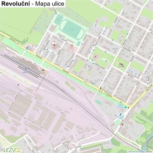 Revoluční - mapy | Kurzy.cz