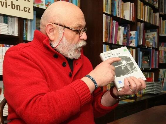 OBRAZEM: Arnošt Goldflam představil své knížky pro děti