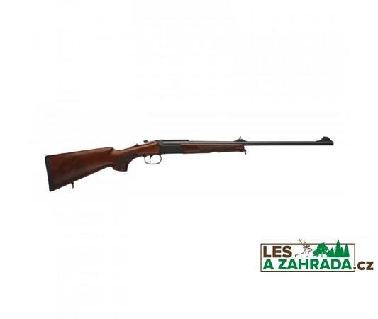 Jednoranná kulovnice Haenel, Mod.: Jaeger 9, Ráže:.30R Blaser, hl.: 600mm, ořechová pažba