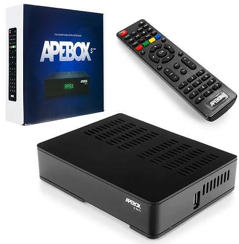 Satelitní technika APEBOX S WiFi DVB-S2 H.264 IPTV