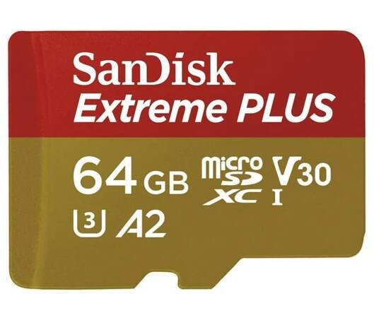 SANDISK microSDXC 128GB Extreme PLUS 200 MB/s A2