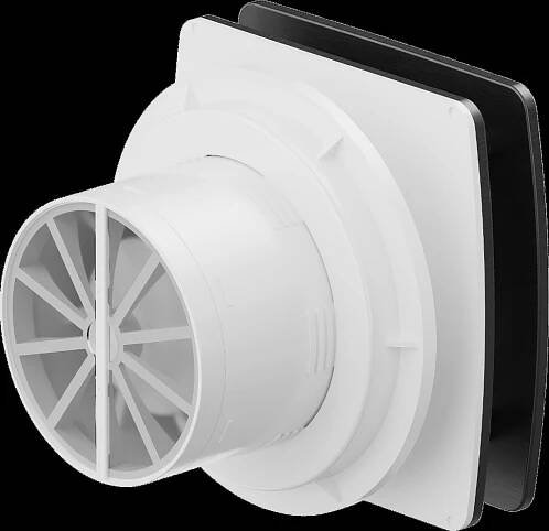 MEXEN - AXS 100 koupelnový ventilátor s časovačem, černá (W9601-100T-70)