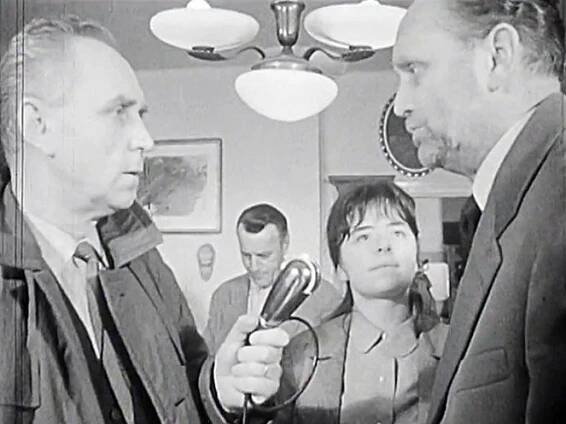 Byla jednou jedna budoucnost: Podivná reportáž z přítomnosti 1965 - Z filmu - Karel Pech, Kateřina Burianová
