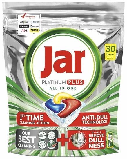 Jar Platinum Plus All in One Lemon kapsle do myčky nádobí 30 ks