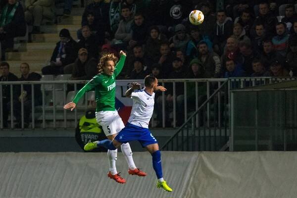 Zápas FK Jablonec s Dynamo Kyjev