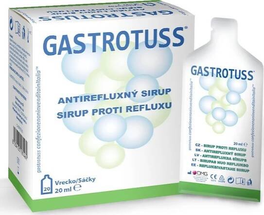 Gastrotuss Antirefluxný sirup 20 x 20 ml