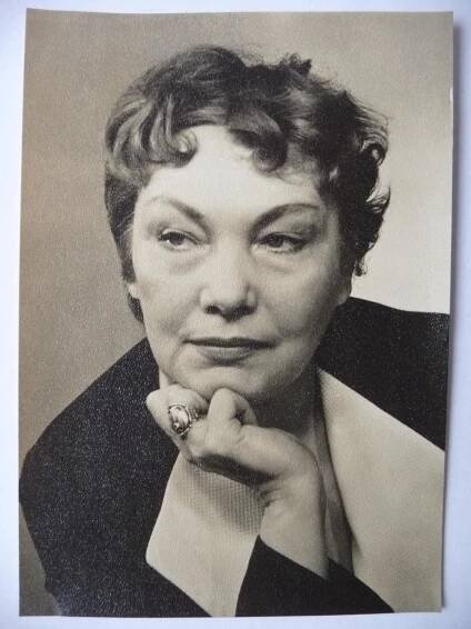 Jiřina Šejbalová - Zasloužilá umělkyně - herečka - Pohlednice
