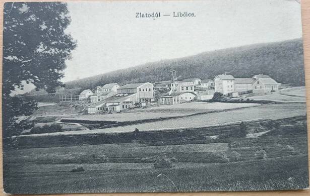 Zlatodůl Libčice - Pohlednice místopis