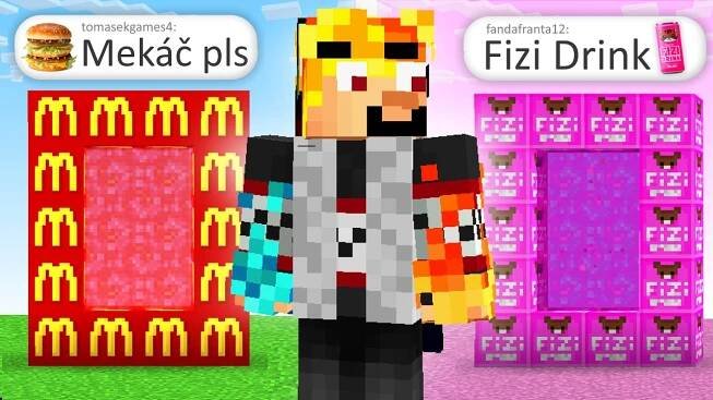 Vytvořil jsem MINECRAFT DIMENZE podle Fanoušků