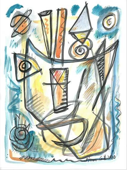 Gouache | Simon Cato Spang-Hanssen 