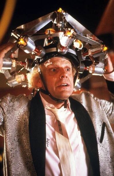 Christopher Lloyd in Návrat do budoucnosti (1985)
