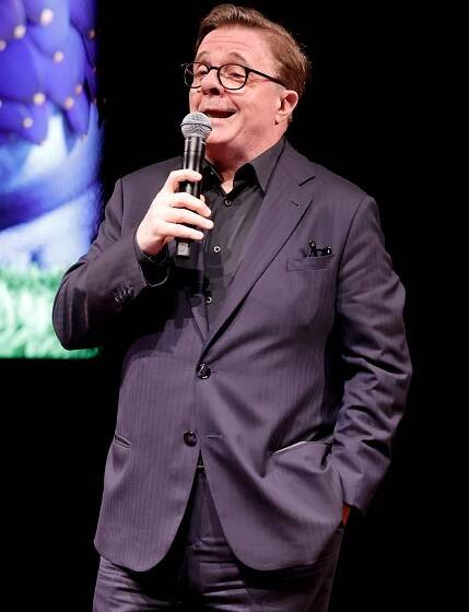 Nathan Lane speaks onstage during Next On Netflix: Animation at Netflix Tudum Theater on June 06, 2024 