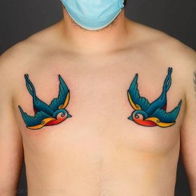Ptáci tetování / Birds tattoo