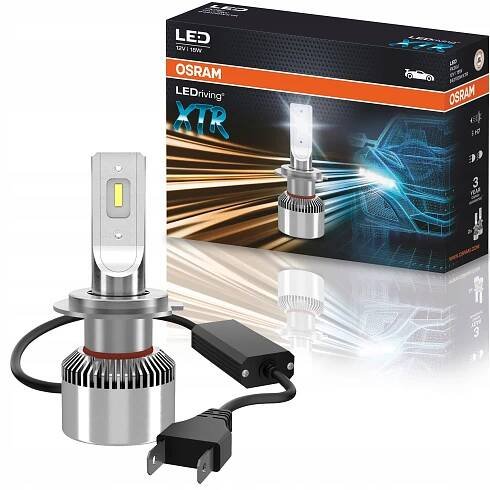 Osram LED autožárovky H7 XTR 6000K BÍLÉ Studená barva