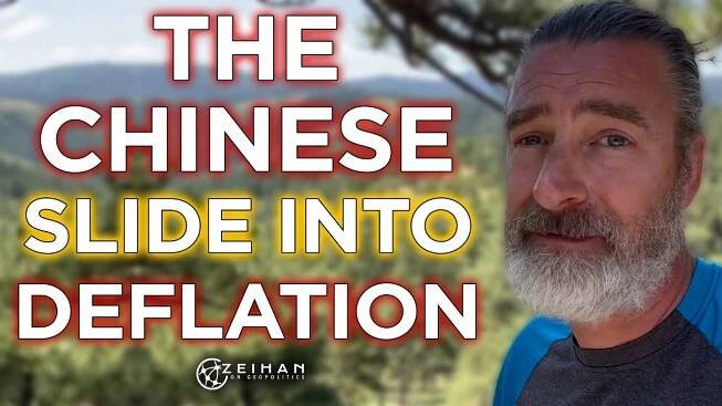The Chinese Slide Into Deflation (The Final Straw?)