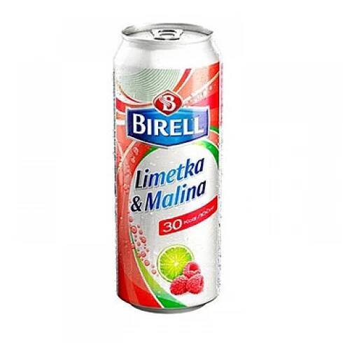 Birell s příchutí, nealkoholické (plechovka)