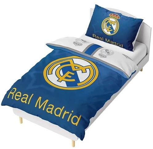 Povlečení Real Madrid FC, oboustranné, bavlna, 140x200 cm - Fotbalfans.cz
