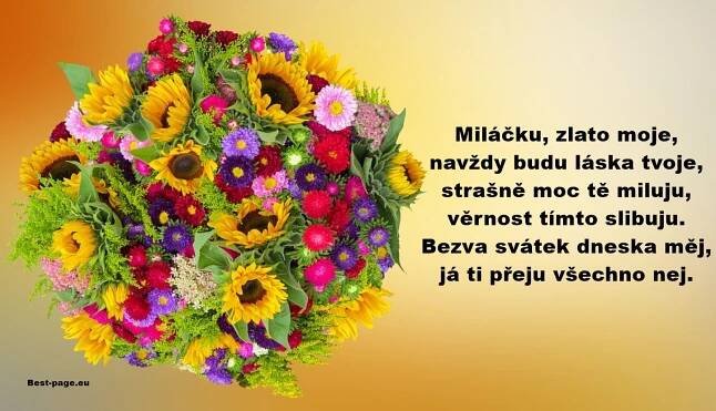 Miláčku, zlato moje... Přání k svátku pro ženu
