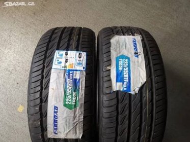 2x Letní pneu 225-55-17 R17 R Farroad pneumatiky - Traplice, Uherské Hradiště