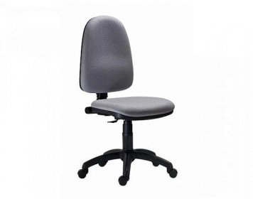 Kancelářská židle šedá, 55 cm