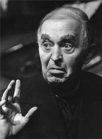 Bubny otce Neda - 04.12.1964, Josef Gruss (Farář Fillifogue) Foto: Jaromír Svoboda